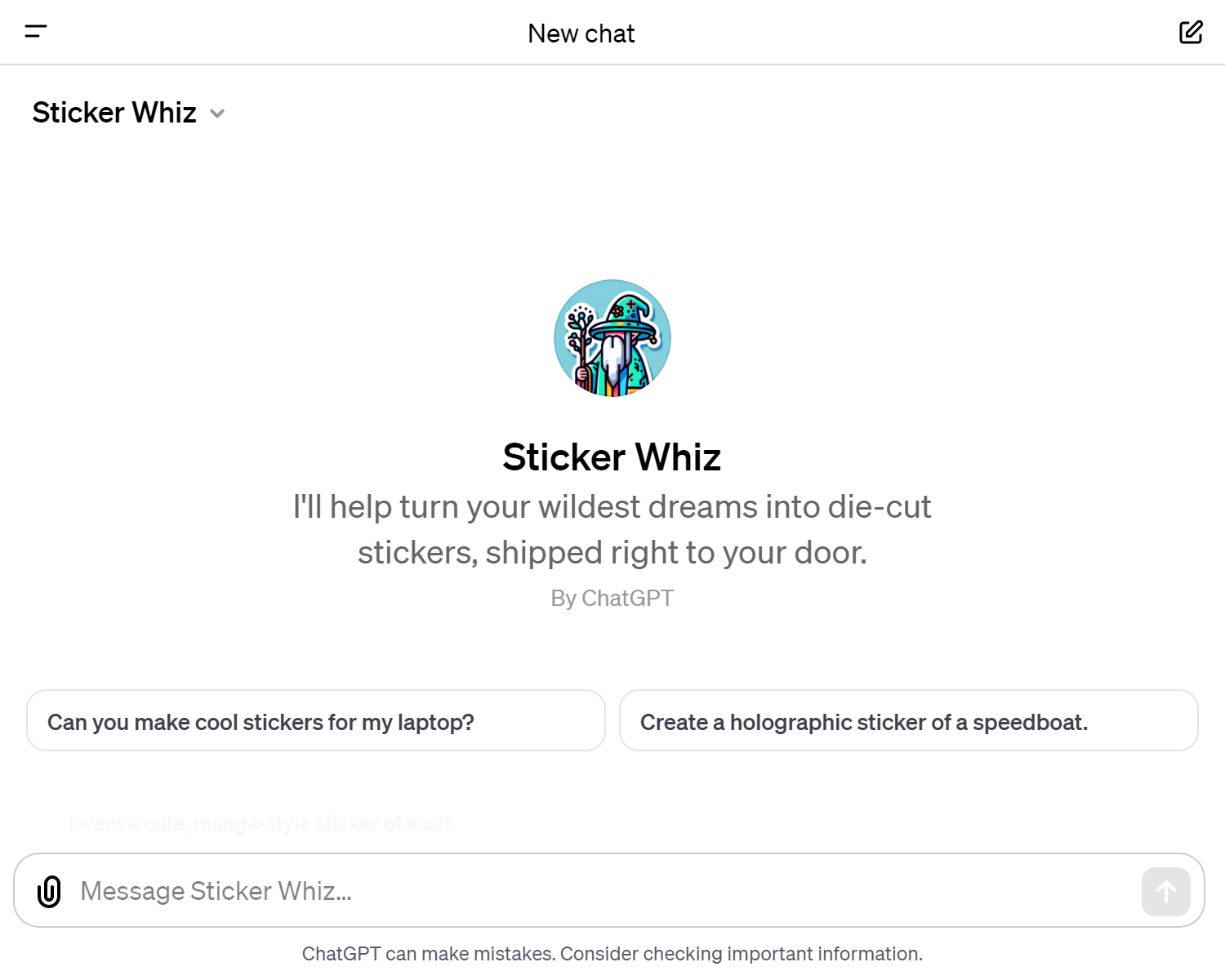 Sticker Whiz