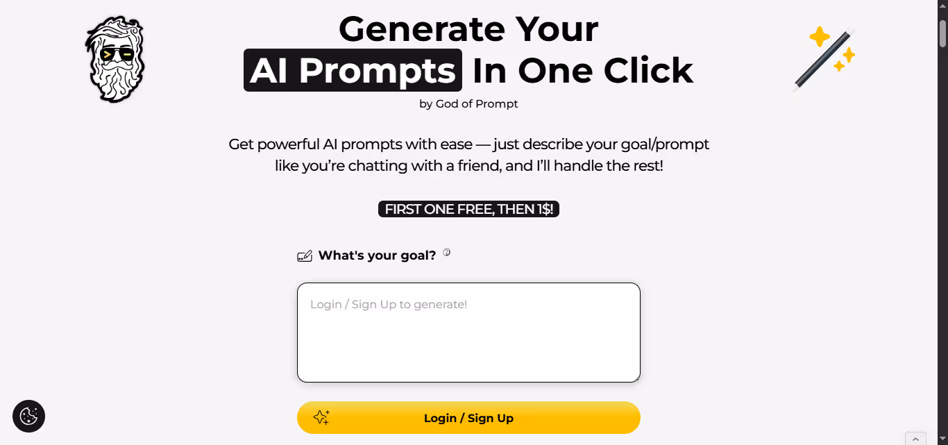 $1 Per Prompt — Flat. Simple. Honest.