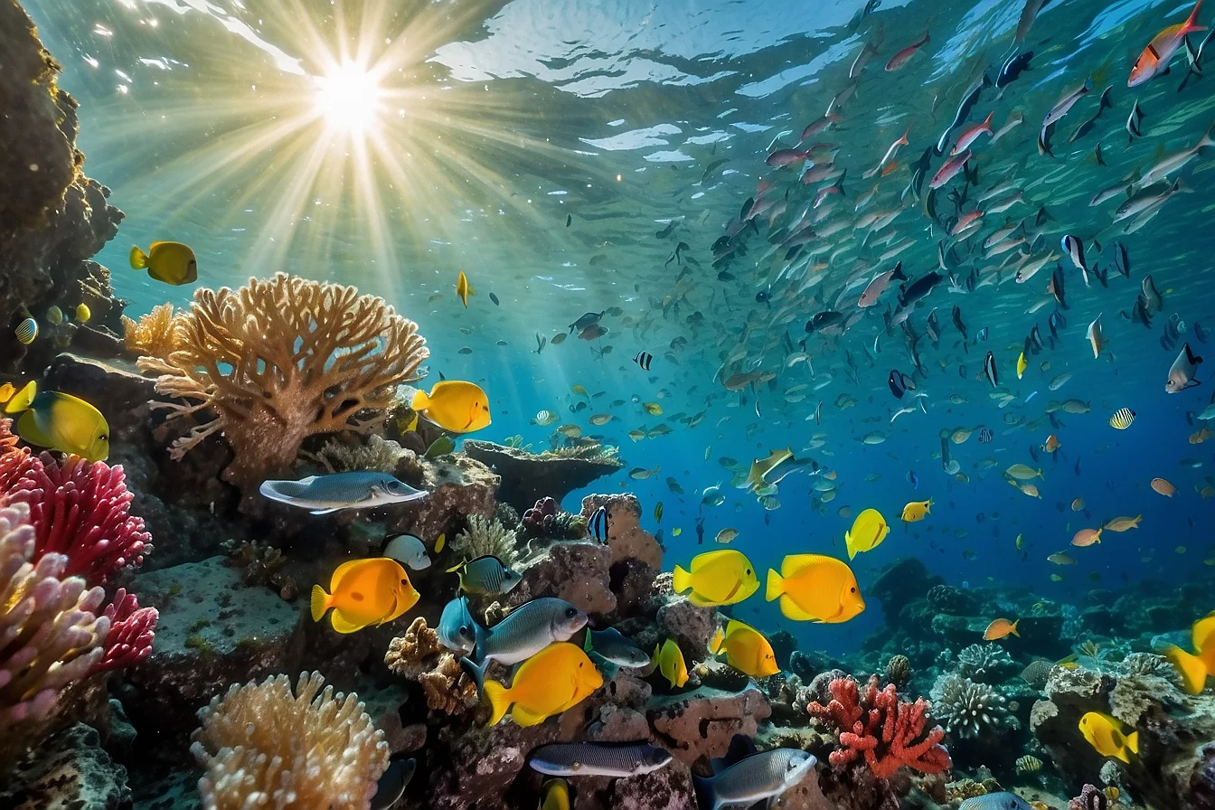 Underwater Coral Reef leonardo image