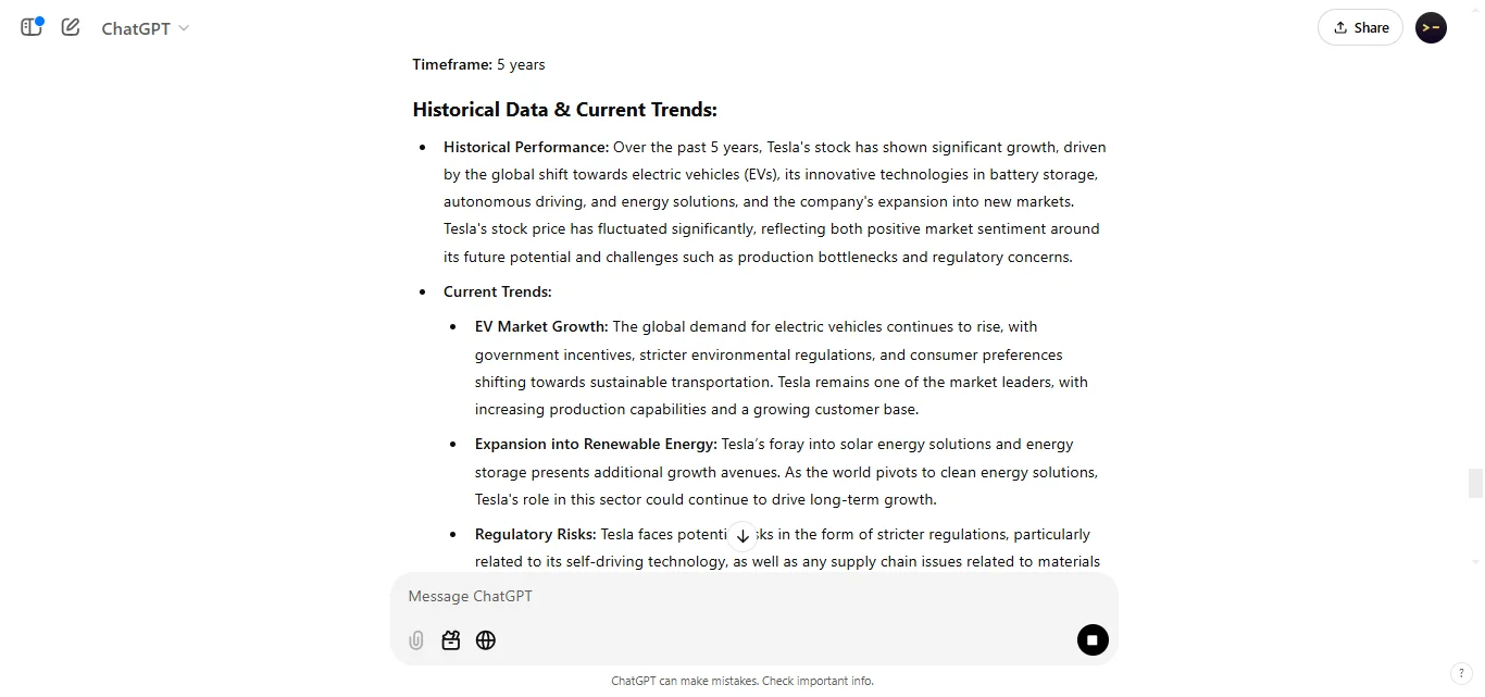 Forecast Future Growth