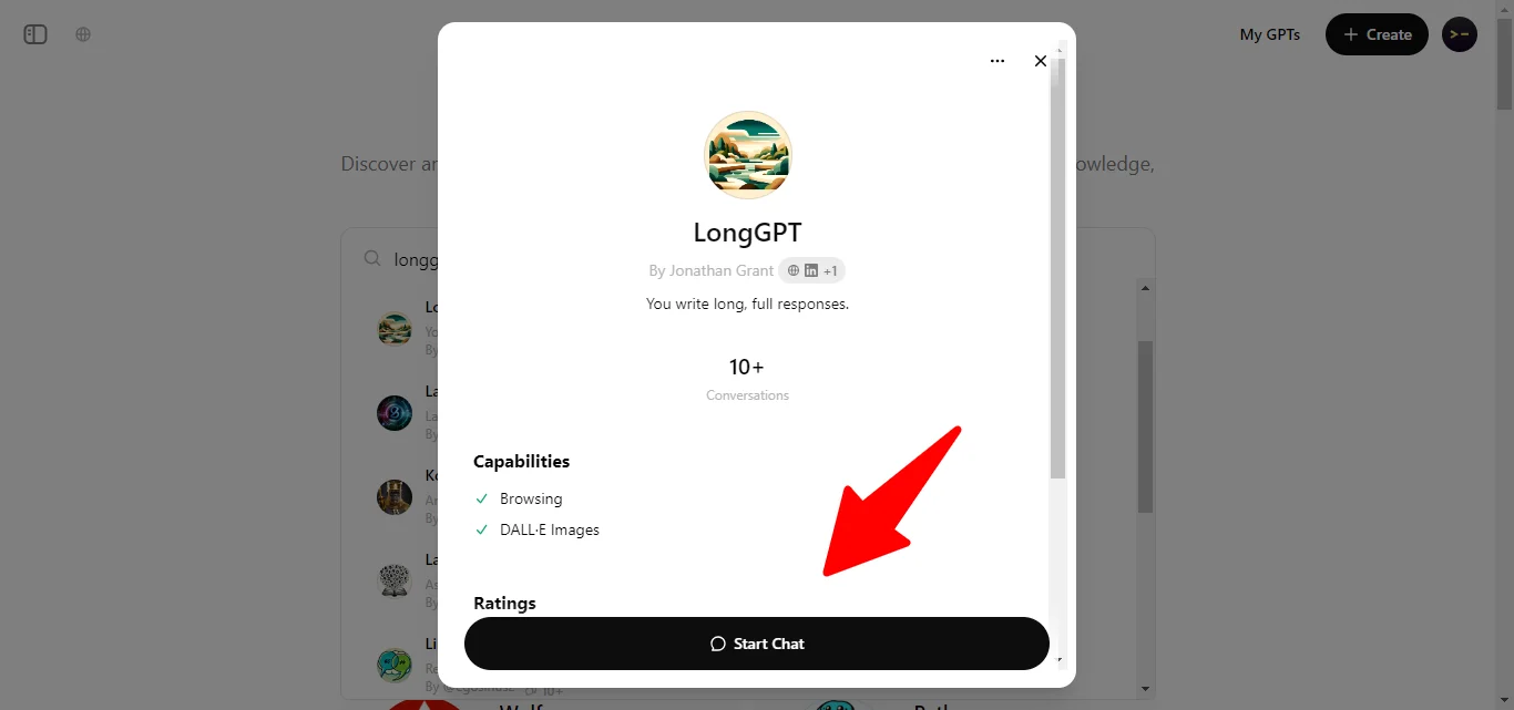 Find LongGPT