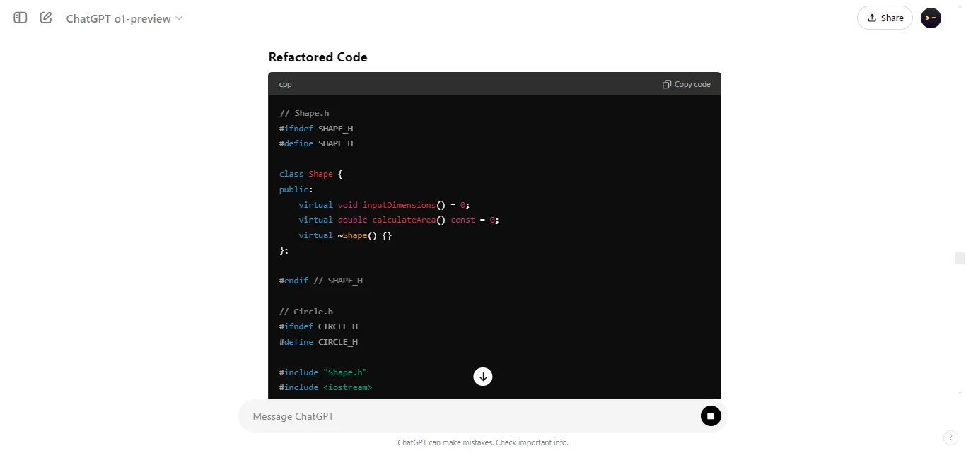 Improve Code Structure