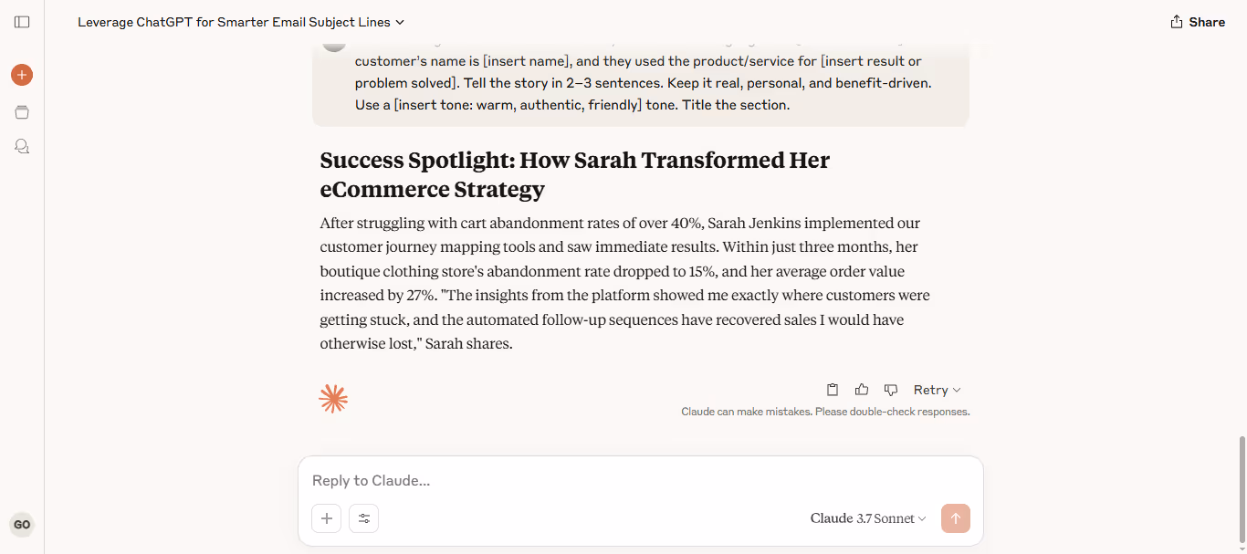 7. Customer Story Highlight
