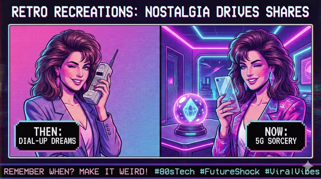 RETRO RECREATIONS (Nostalgia Drives Shares)