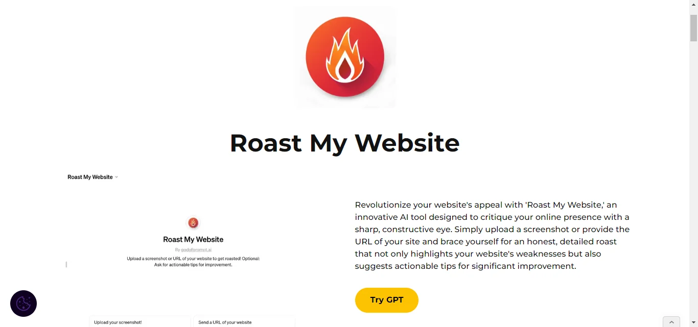 Roast My Website